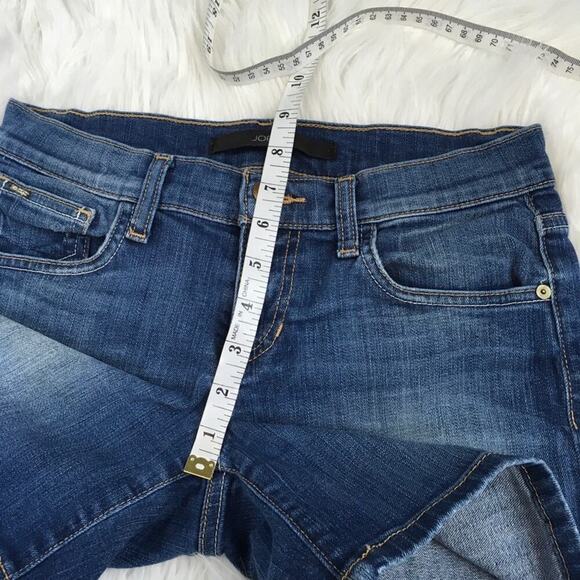 Joe's Jeans Jean Shorts Blue Size 24 Distressed - Picture 3 of 7